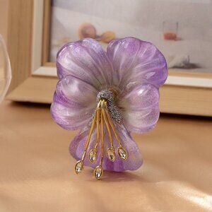 Alexis Bittar Flower Brooch